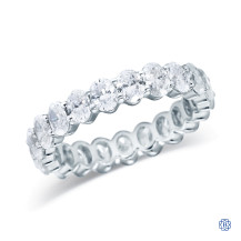 14kt White Gold Lady's Lab-Created 3.03ct Diamond Band