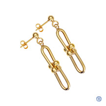 14kt Yellow Gold Tiffany-Style Earrings