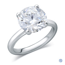 14kt White Gold Lady's Lab-Created 5.30ct Diamond Engagement Ring