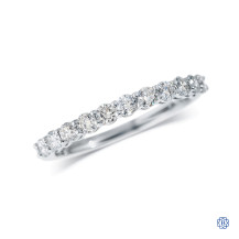 14kt White Gold Lady's 0.50ct Diamond Wedding Band