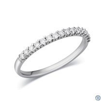 14kt White Gold Lady's 0.25ct Diamond Wedding Band