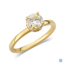 14kt Yellow Gold Lady's 0.75ct Diamond Engagement Ring