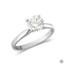 14kt White Gold Lady's Lab-Grown 1.30ct Diamond Engagement Ring