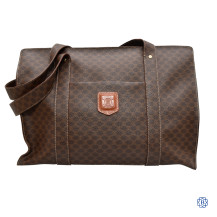 Celine Macadam Brown Tote