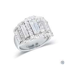 18kt White Gold Estate Christopher Designs Lady's 3.12ct Diamond Ring