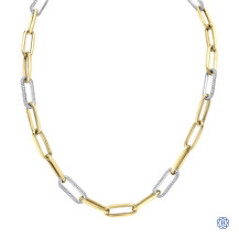 10kt Yellow Gold and Diamond Collar Necklace