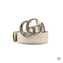 Gucci off white belt