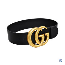 Gucci Marmont Extra Wide Leather Belt