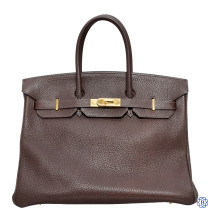 Hermès Birkin 35 Brown/gold hardware 2002
