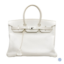 Hermès Birkin 35 White Epsom