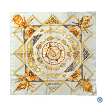 Hermès Rocaille Silk Scarf by Valerie Dawlat Dumoulin 