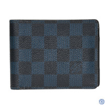 Louis Vuitton Cobalt Damier Mens Wallet