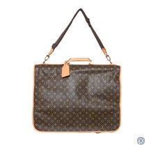 Louis Vuitton Monogram Portable Bandouliere Garment Bag with Strap