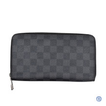 Louis Vuitton Damier Ebene Large Full Zip Wallet