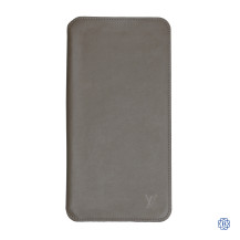 Louis Vuitton Grey/Olive Leather Bifold Wallet