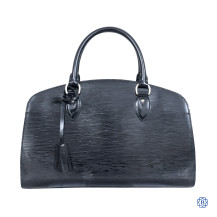 Louis Vuitton Patent Epi Pont Neuf Handbag