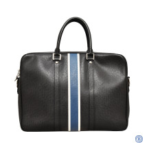 Louis Vuitton Porte-Document Voyage Ardoise Leather Briefcase Bag