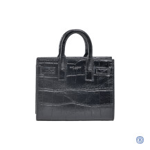 Saint Laurent Embossed Sac De Jour Toy Croc Bag