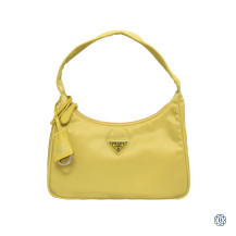 Prada Ananas Yellow Tessuto Re-Edition Mini Bag