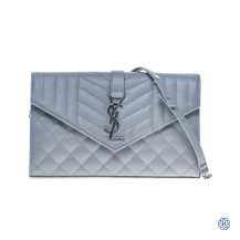 YSL Quilted Triquilt Envelope Bag
