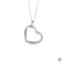 Bella Forever 10kt White Gold and Cubic Zirconia Pendant