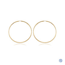 Bella Dazzles Hoop Earrings