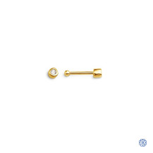 Sparkles 14K Gold Nose Ring