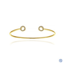 Gabriel & Co. 14kt Yellow Gold Diamond Bracelet