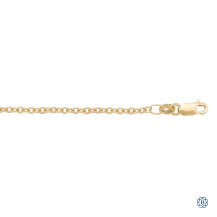 Cable Style Gold Chain