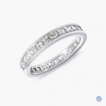 18k white gold 2.08ctw diamond eternity band