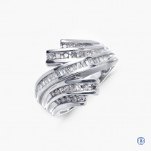 10kt white gold diamond ring