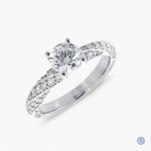 Hearts on Fire 18kt white gold 0.71ct Diamond engagement ring