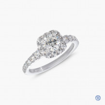 Hearts on Fire 18k white gold 0.52ct diamond engagement ring