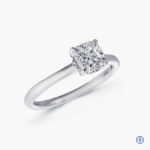 18kt white gold 1.00ct Maple Leaf Diamond Engagement Ring