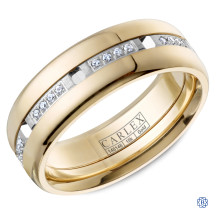 Carlex Gold with Diamond Wedding Band