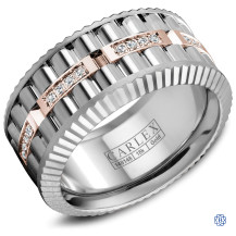 Carlex Gold with Diamond Wedding Band