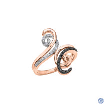 10kt Rose Gold Diamond Ring