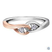 Together Forever Two-Tone 10kt Diamond Ring