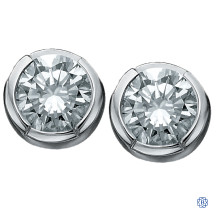 10kt White Gold Canadian Diamond earrings