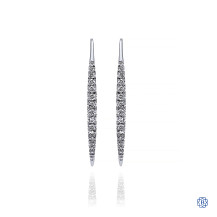 Gabriel & Co. 14kt White Gold Diamond Earrings