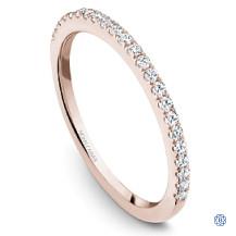 Rose Gold 0.25ct Diamonds Wedding Band