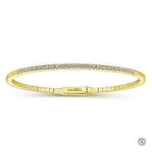 Gabriel & Co. 14kt Yellow Gold Diamond Bracelet