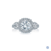 Tacori 18kt White Gold 0.70ct Canadian Diamond Engagement Ring