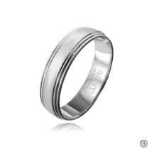 CrownRing Gold Men's Wedding Band