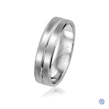 CrownRing Gold Men's Wedding Band
