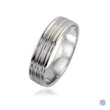 CrownRing Gold Men's Wedding Band