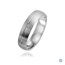 CrownRing Gold Men's Wedding Band