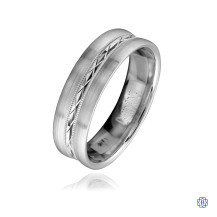 CrownRing Gold Men's Wedding Band