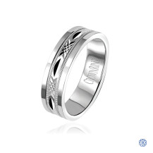 CrownRing Gold Men's Wedding Band
