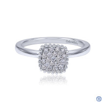 Gabriel & Co. 14kt White Gold Diamond Ring